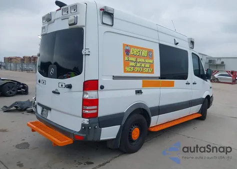 2018 Mercedes-Benz Sprinter 2500 Standard Roof V6 z USA, uszkodzony, nr VIN WD3PE7CD1JP606868